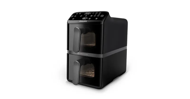 Philips Airfryer Série 4000 paniers superposés VerticalDuo